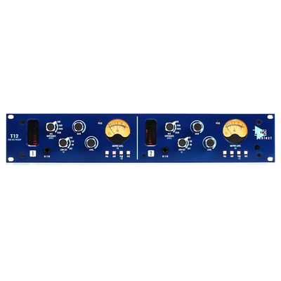 API T12 双通道电子管话筒放大器