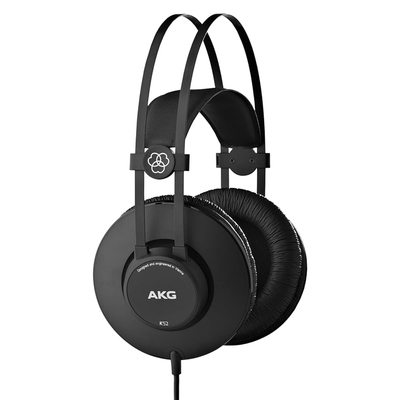 AKG K52 头戴式专业录音师监听耳机