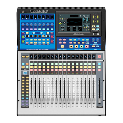 Presonus StudioLive 16 | 32通道数字调音台及带有电动推子的USB音频接口