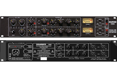 Drawmer 1960 2U 双通道 电子管压缩器/话筒放大器