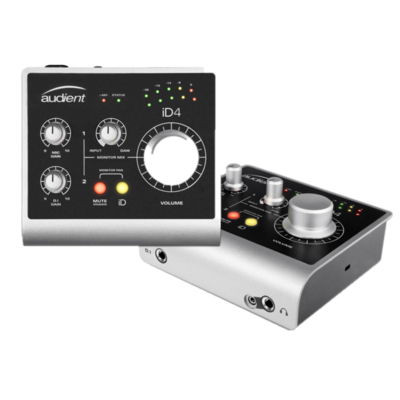 Audient iD4 2进2出USB声卡 录音配音编曲声卡 音频接口