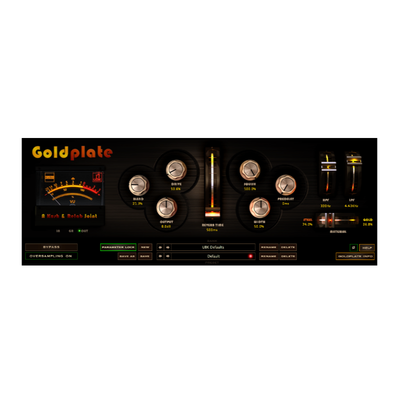 kush audio Goldplate动态板混响