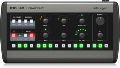 BEHRINGER P16-HQ 16通道数字监听系统