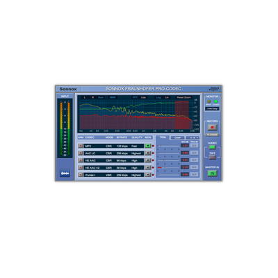 Sonnox Pro Codec实时试听编解码器